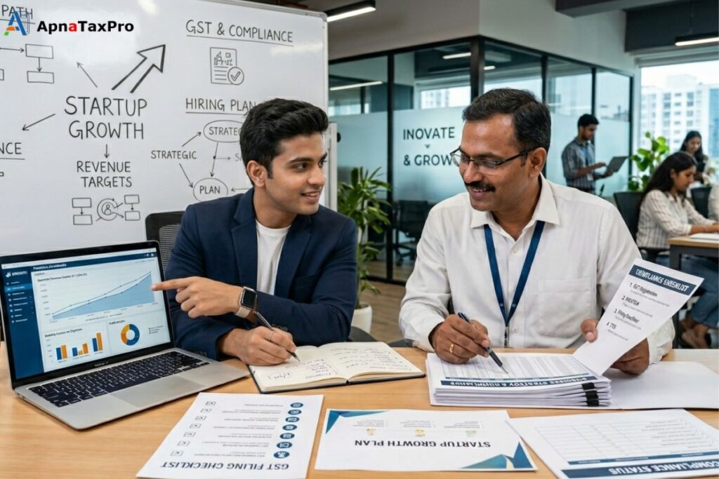 "Startup mistakes in first year related to GST, accounting and compliance explained by best accounting firms in Indore"